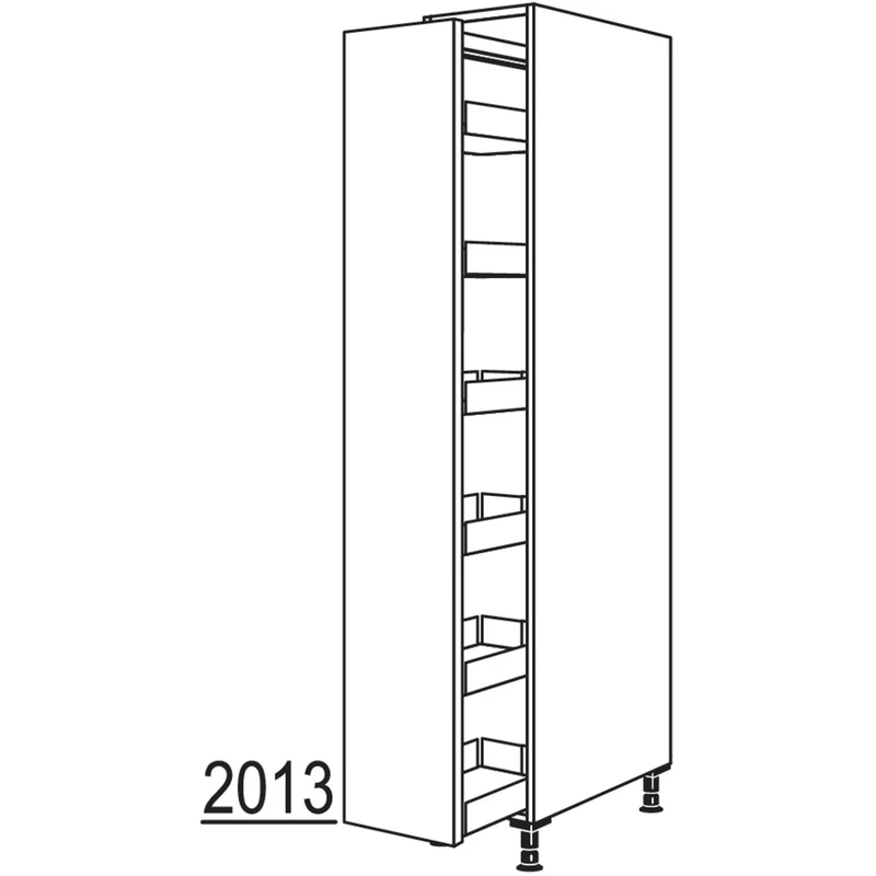 nobilia Apothekerschrank HAF40-1 40 cm
