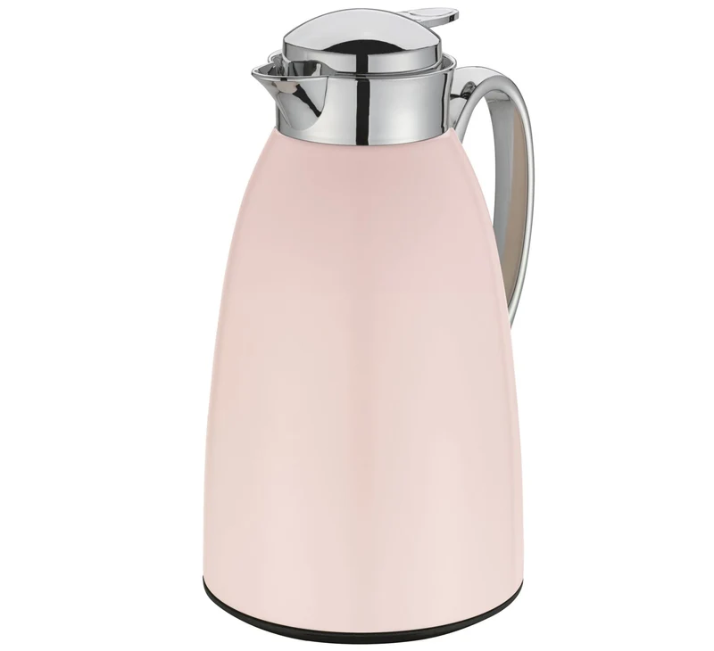 Cilio, Isolierkanne "Venezia", Farbe rosa matt, Inhalt 1.0l