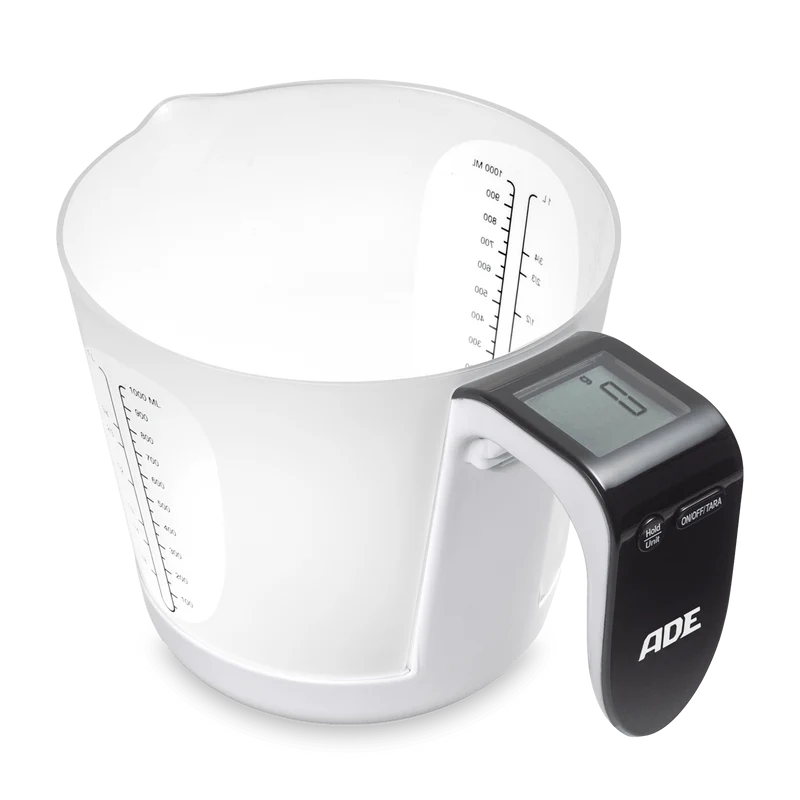 ADE digitale Messbecherwaage Franca - 20,7 cm 1 Liter