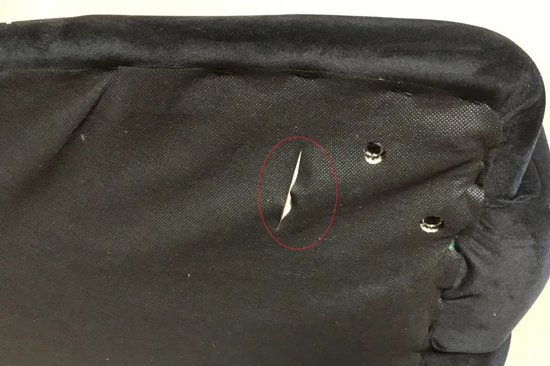 B-Ware KAWOLA Stuhl ZAJA Esszimmerstuhl Cord grau