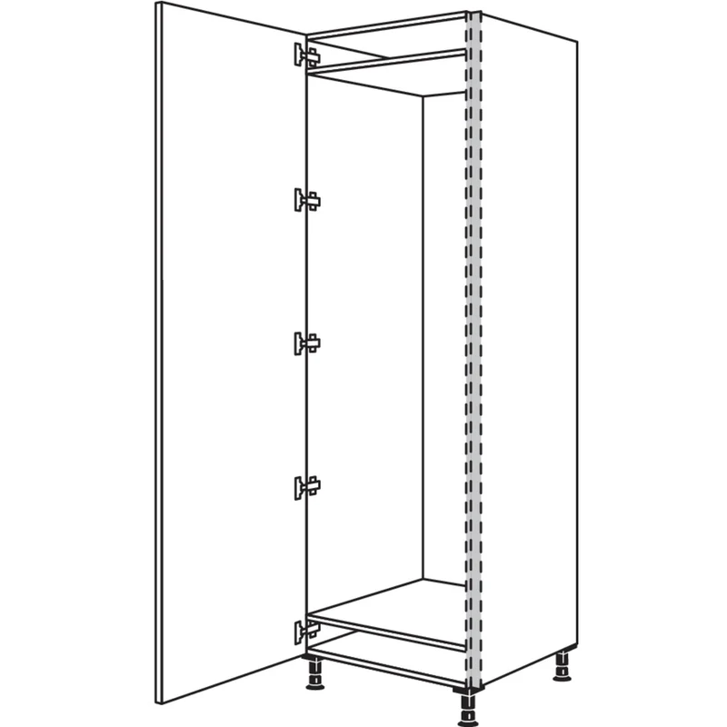 nobilia XL-Geräte-Umbau Kühl-oder Gefrierautomat NGSF178-2X 60 cm