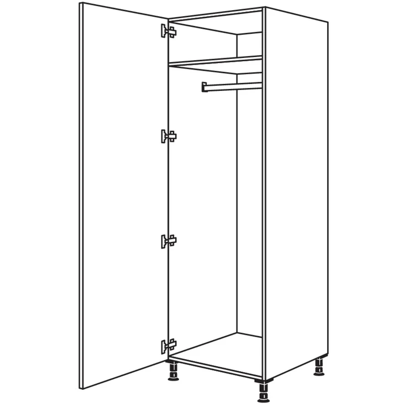 nobilia Garderobenschrank HWGF60-1 60 cm