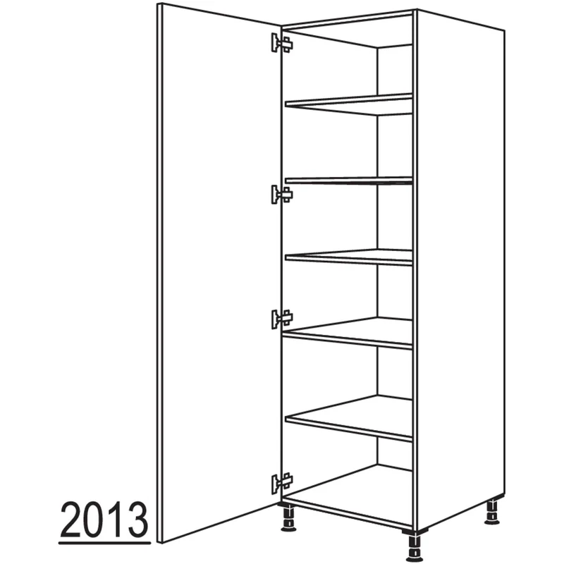 nobilia Geschirr-/ Vorratsschrank HF60-1 60 cm