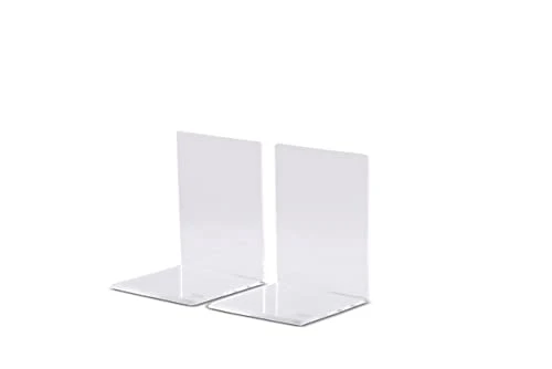 MAUL Buchstütze transparent Acryl Set glasklar fürs Büro