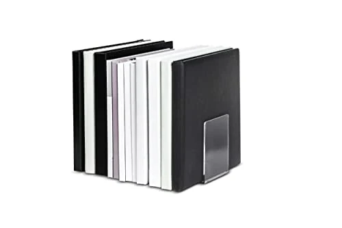 MAUL Buchstütze transparent Acryl Set glasklar fürs Büro