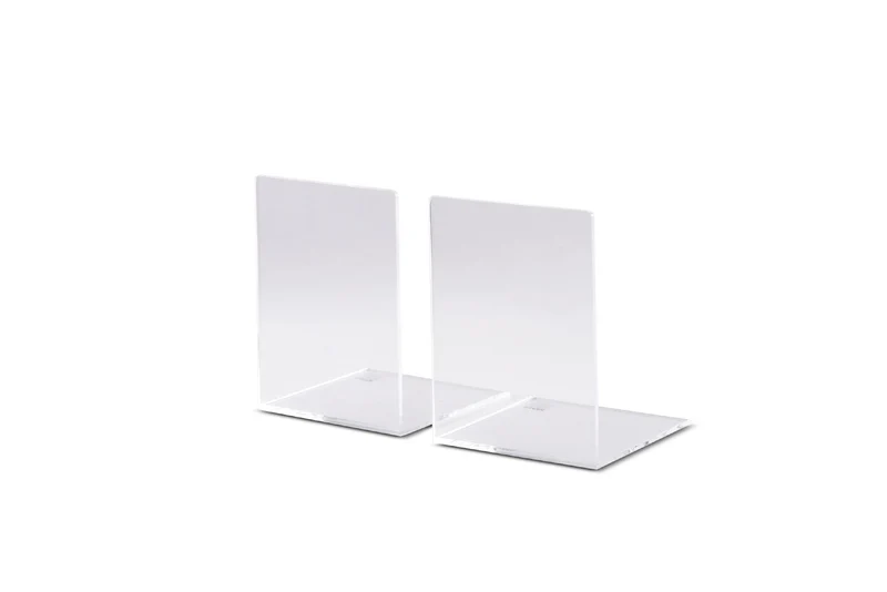 MAUL Buchstütze transparent Acryl Set glasklar fürs Büro