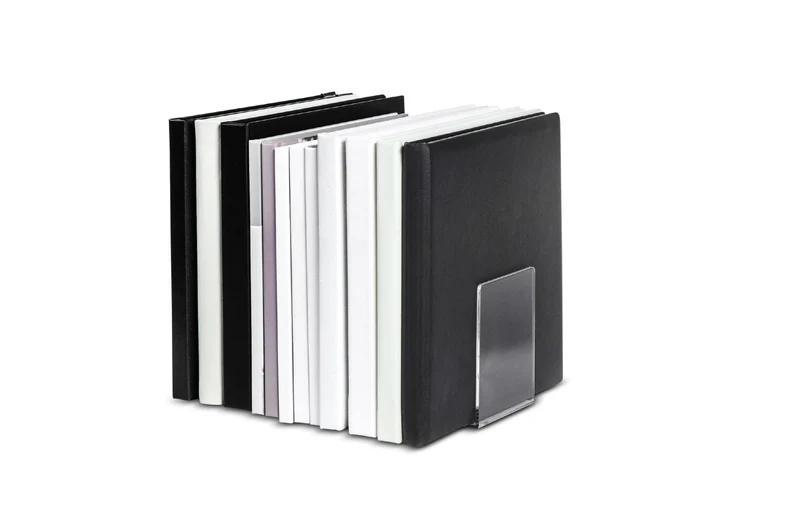 MAUL Buchstütze transparent Acryl Set glasklar fürs Büro