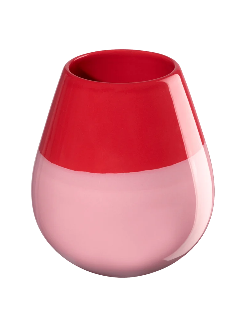 ASA, Vase, strawberry smoothie, H18cm, D9cm
