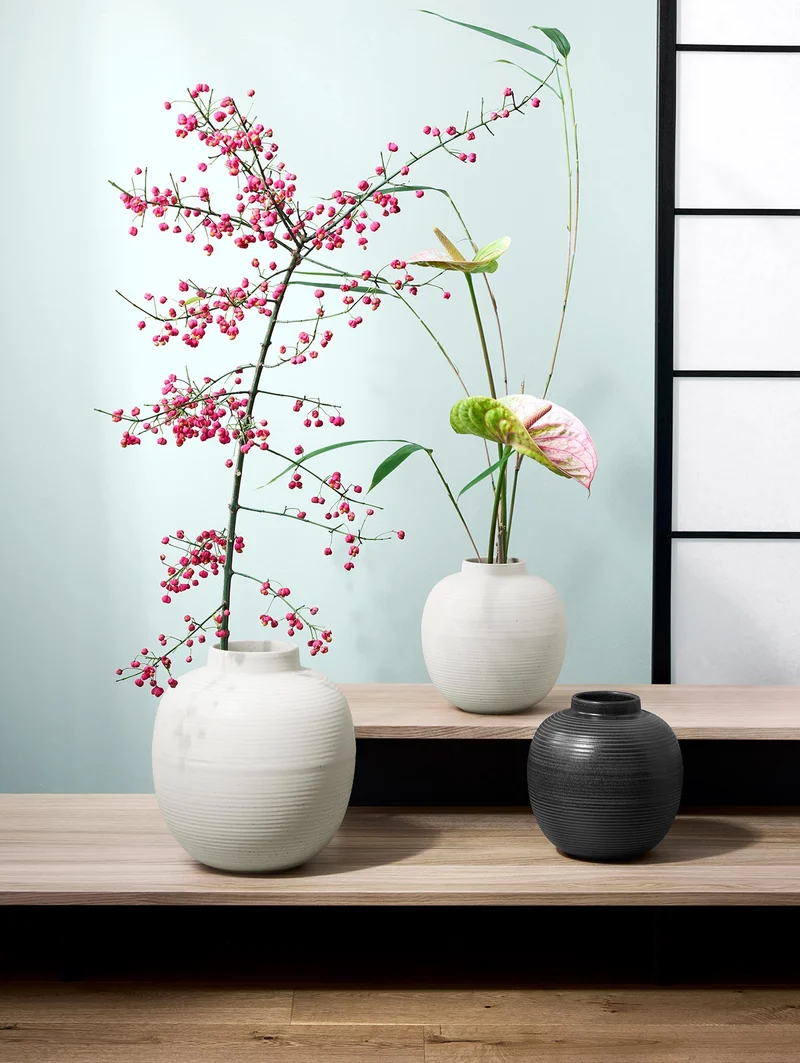 ASA - Vase, soft shell, japandi, 29cm
