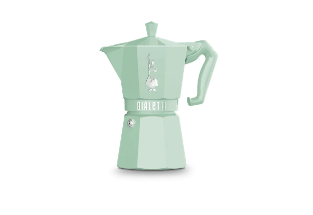 Bialetti, Espressokocher Exclusive, 6 Tassen, grün