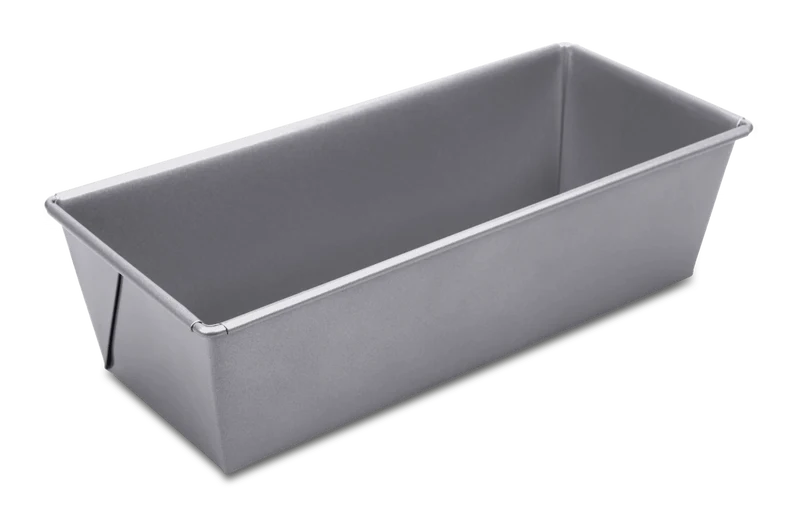 Städter "We Love Baking" Kastenform Metall Silber, Füllmenge 1500ml
