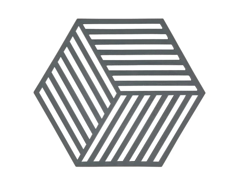 Zone Denmark, Untersetzer Hexagon, Cool Grey,16 x 14 x 0,9 cm