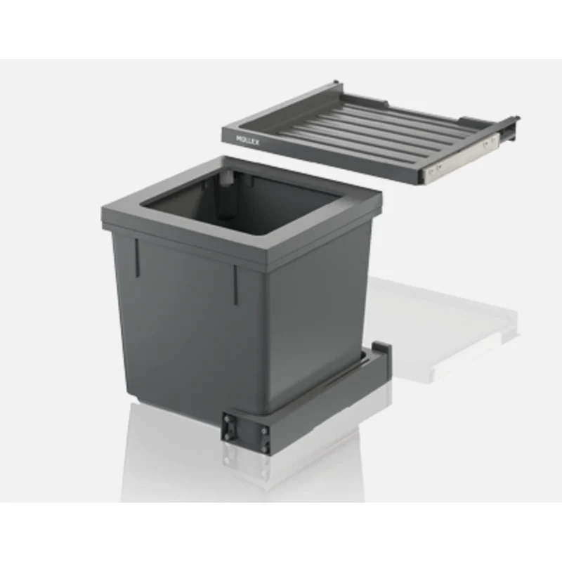 nobilia Einbau-Abfallsammler „X-Line“ X45 M35 Basic AS9426 41,8 cm