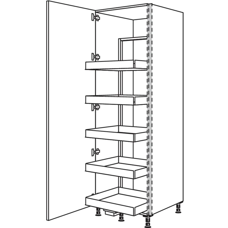 nobilia XL-Vorratsschrank Cargo NHSCF60-1X 60 cm