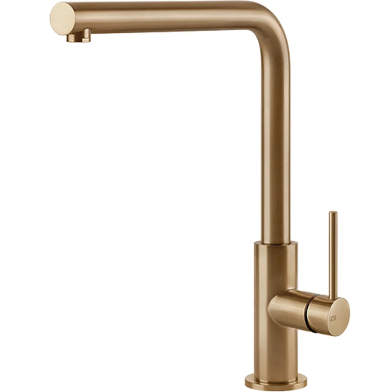 GESSI: Hochdruck- Einhebelmischbatterie DELIA, Mischbatterie, Bronze Metallic 17885 21,2 cm