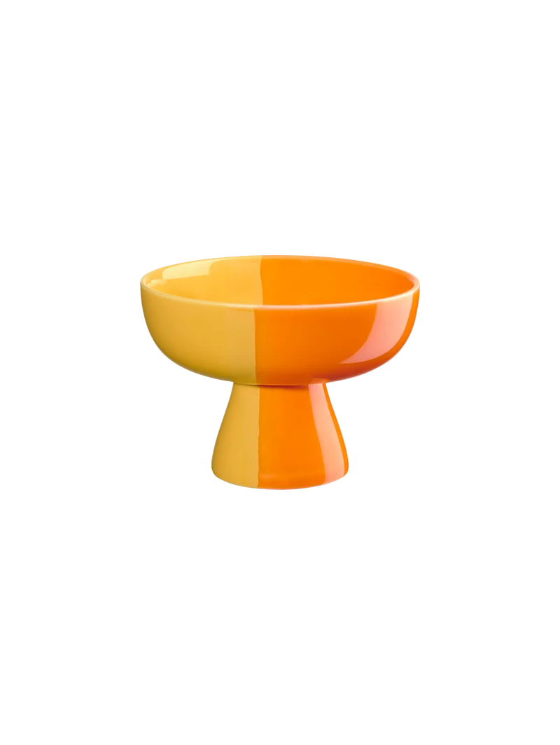 Asa, joy schale auf fuß, orange smoothie, D11cm
