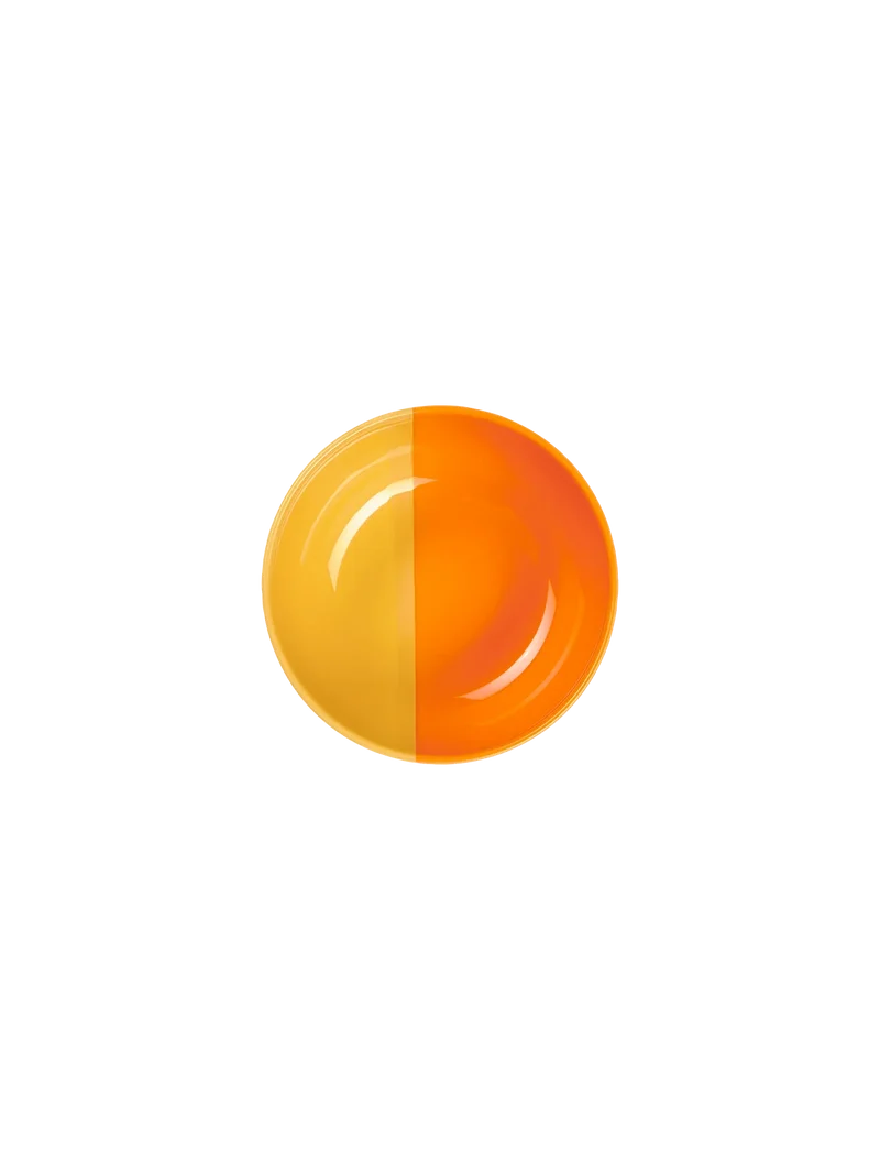 Asa, joy schale auf fuß, orange smoothie, D11cm