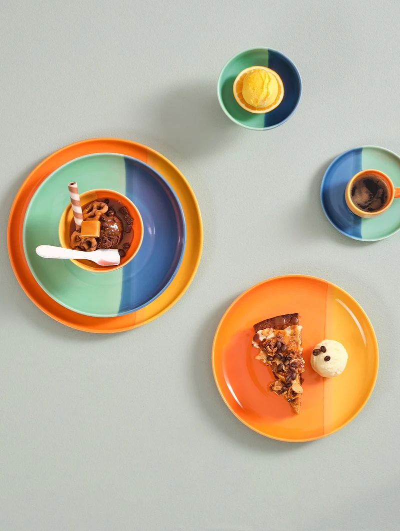 Asa, joy Dessertteller, orange smoothie, D22cm