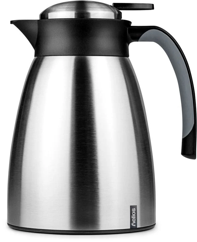 Helios, Edelstahl-Isolierkanne Snap 1,0 l