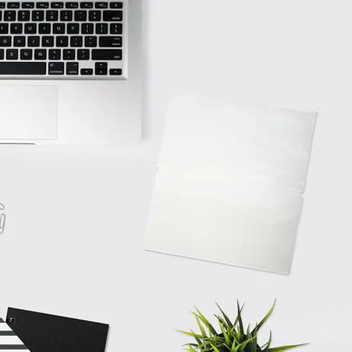 6 Stück Transparenter Mattierter Reißverschlussbeutel aus PVC