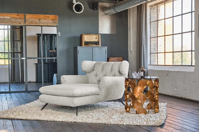 KAWOLA Longseat CHARME Cord hellgrau