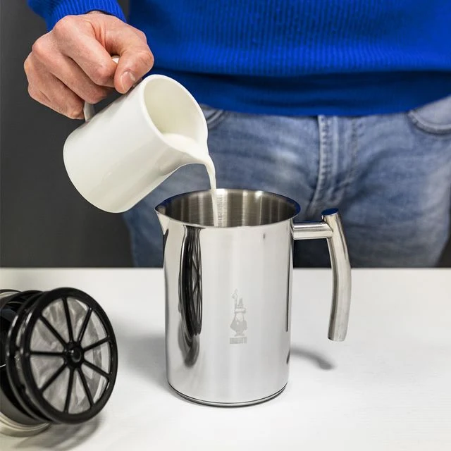 Bialetti, Milchaufschäumer "Cappuccinatore" aus Edelstahl induktionsfähig