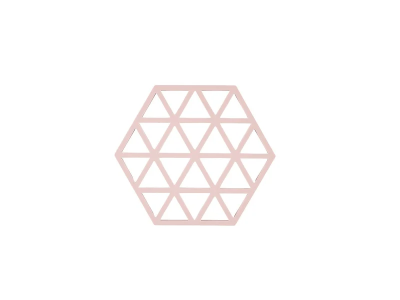 Zone Denmark, Untersetzer Triangles, Rose, 16 x 14 x 0,9 cm