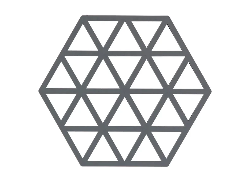 Zone Denmark, Untersetzer Triangles, Cool grey, 16 x 14 x 0,9 cm