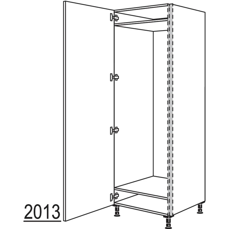 nobilia Geräte-Umbau Kühl- oder Gefrierautomat NGSF178-1 60 cm
