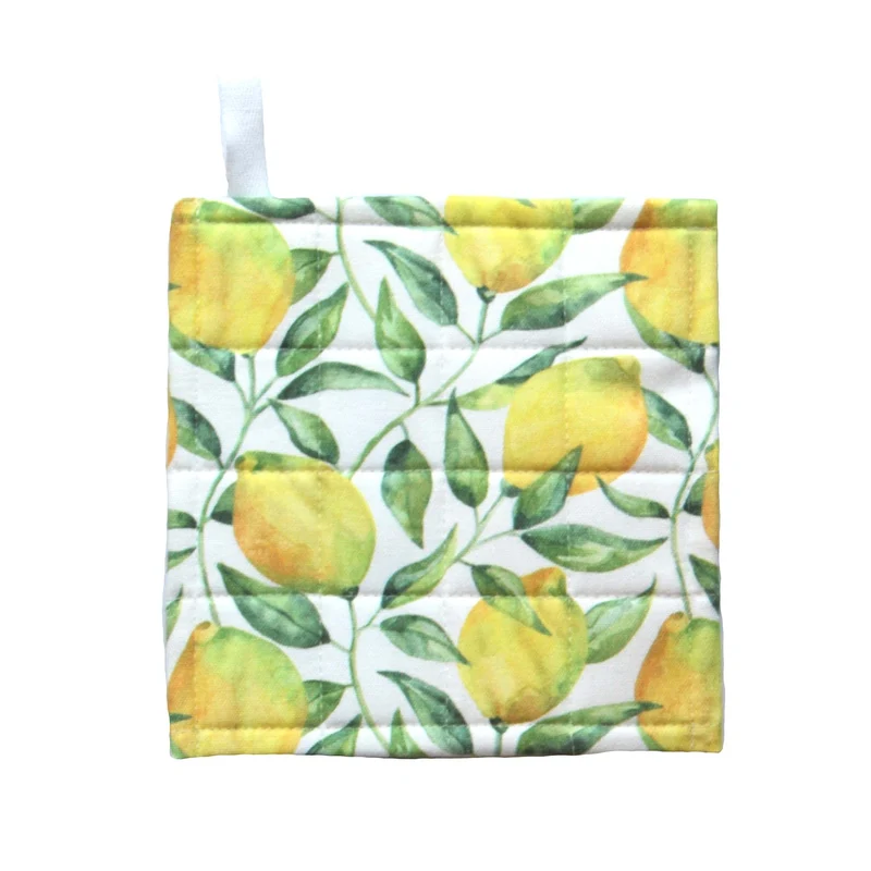 KLIPPAN - Topflappen Lemon Tree, gewebte Baumwolle 20x20cm