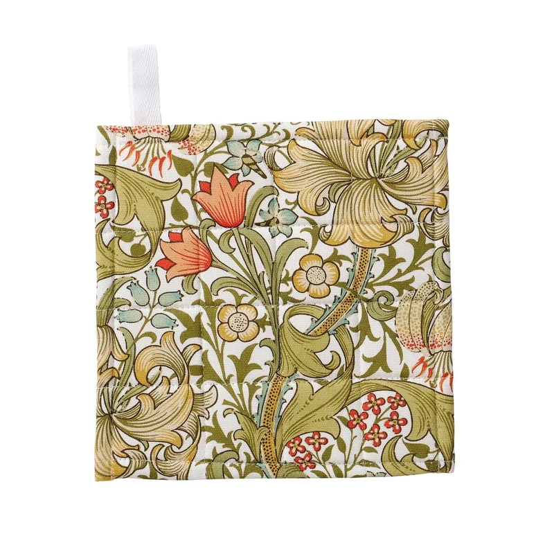 KLIPPAN - Golden Lily, Topflappen, gewebt, 100% Baumwolle