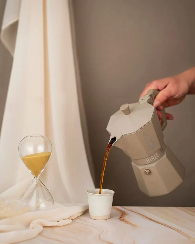 Bialetti, Espressokocher Moka Express, Exclusive Induktion, 3 Tassen, cremé