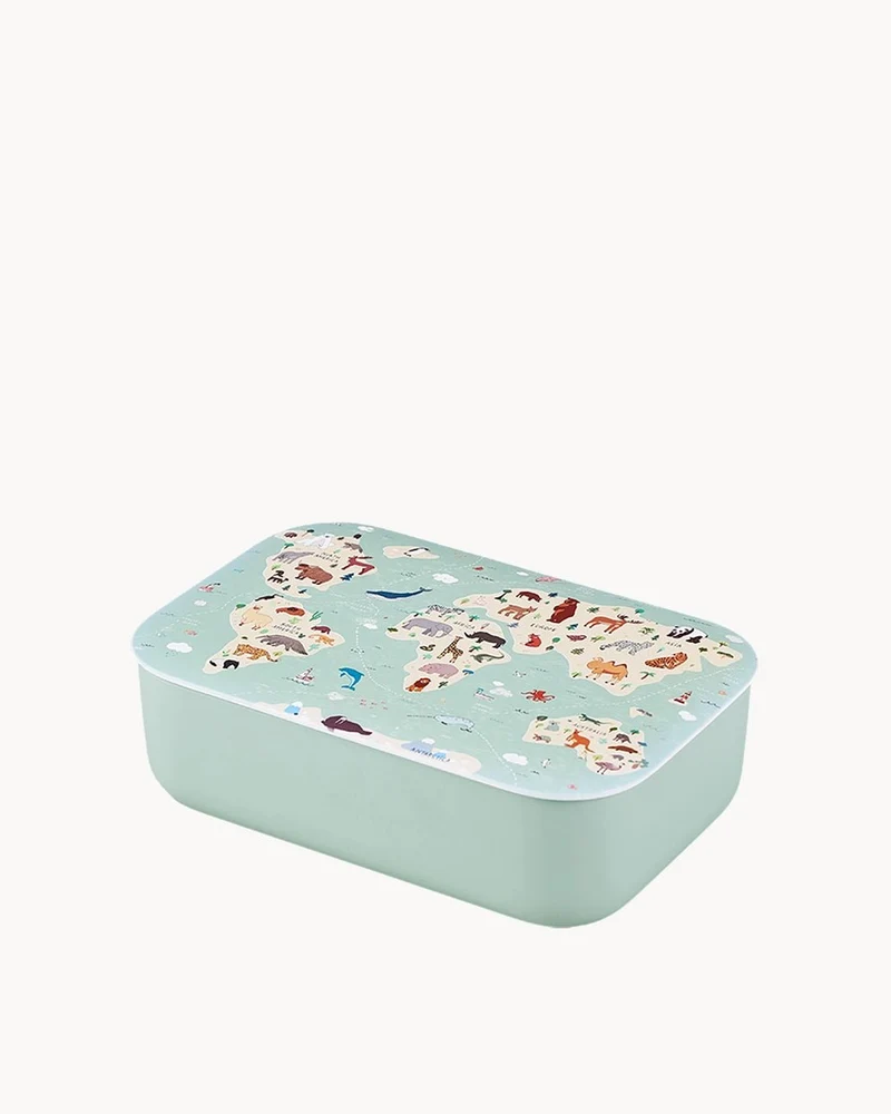 chic.mic 'Lunchbox - animal map'