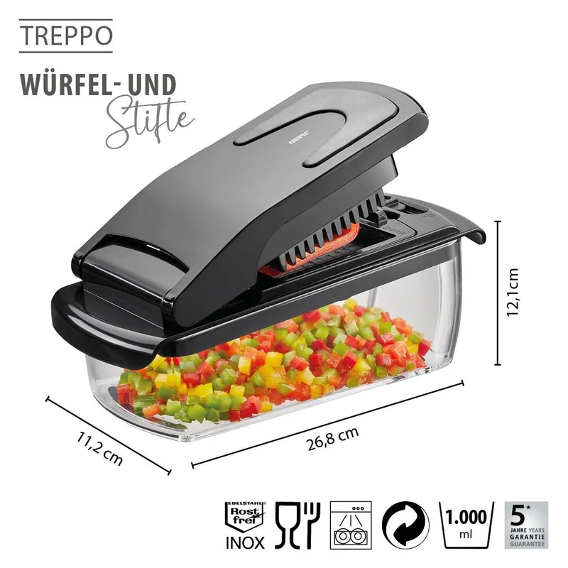 Gefu, Würfel- und Stifteschneider "Treppo"