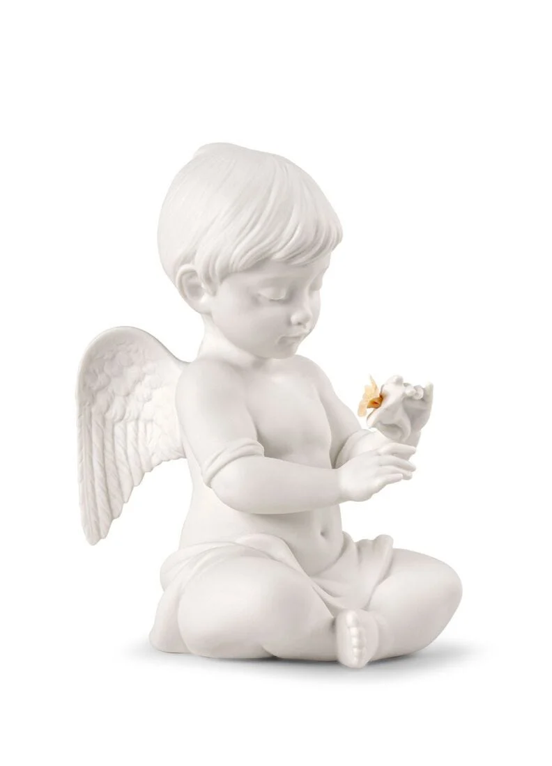 LLADRO® Figur Engel mit Blume, Skulptur, 20cm - 01009789 - 2026