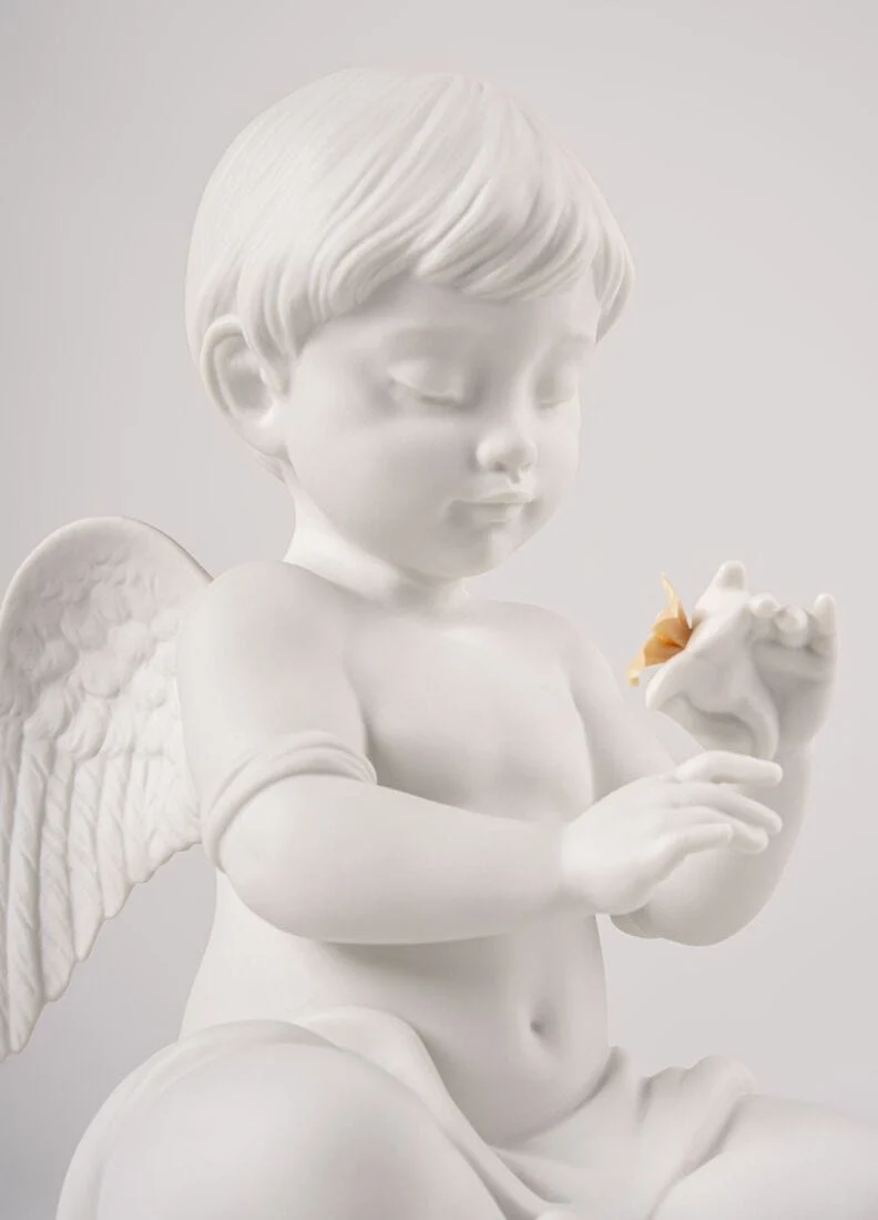 LLADRO® Figur Engel mit Blume, Skulptur, 20cm - 01009789 - 2026