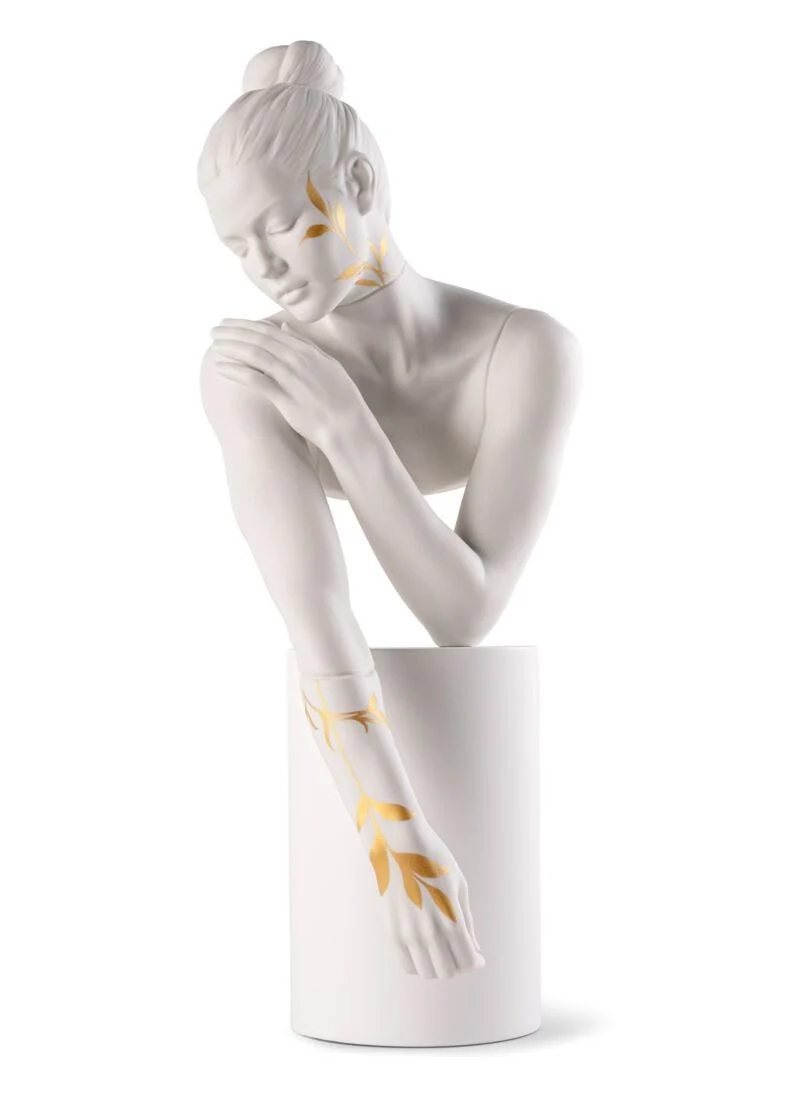 LLADRO® Figur Reflexionen der Natur – Skulptur "Her", Weißgold 55cm - 01009810 - 2026