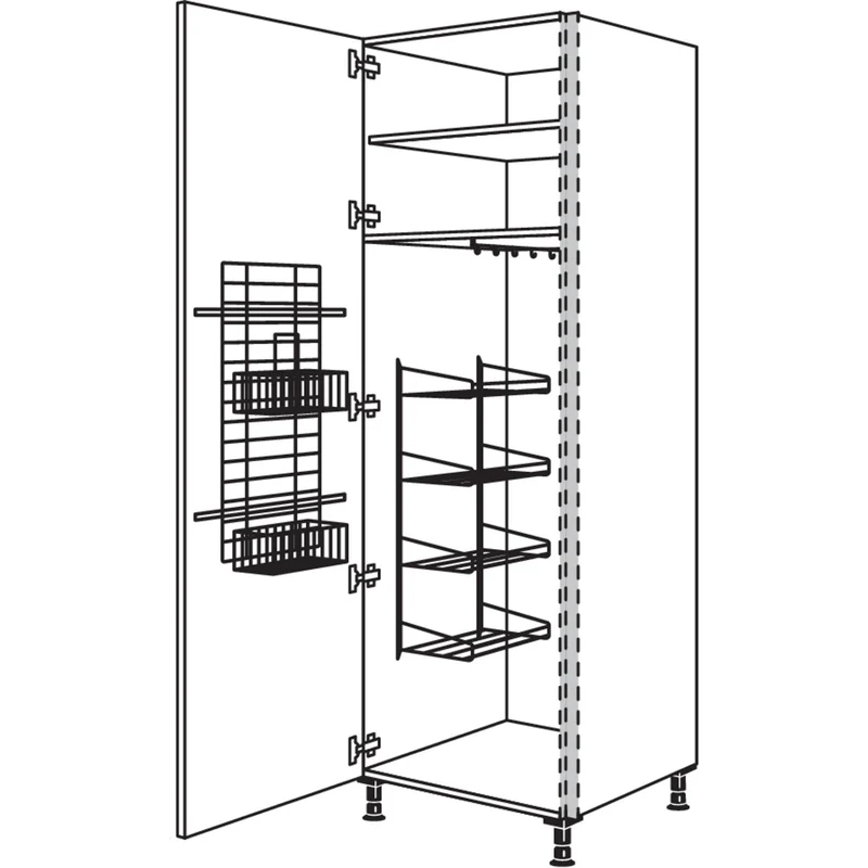 nobilia Besen-/ Geräteschrank NHSBF60-2 60 cm