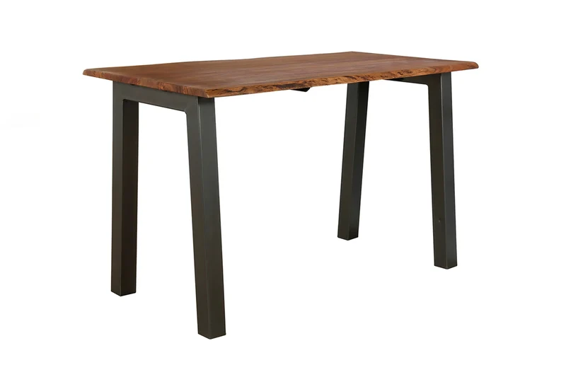 KAWOLA Bartisch ERGEA Stehtisch Baumkante Akazie massiv natur 147x80 cm
