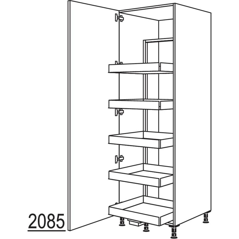 nobilia Vorratsschrank Cargo HCF60-2 60 cm