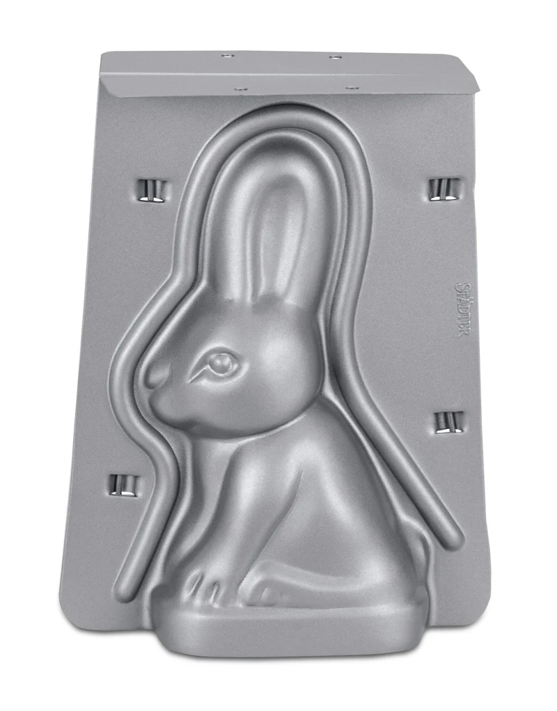 Städter 'we love baking Osterhäschen, 14 x 18 x 6,5 cm Silber'