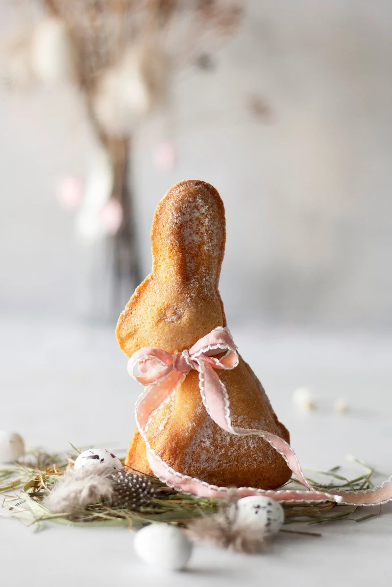 Städter 'we love baking Osterhäschen, 14 x 18 x 6,5 cm Silber'