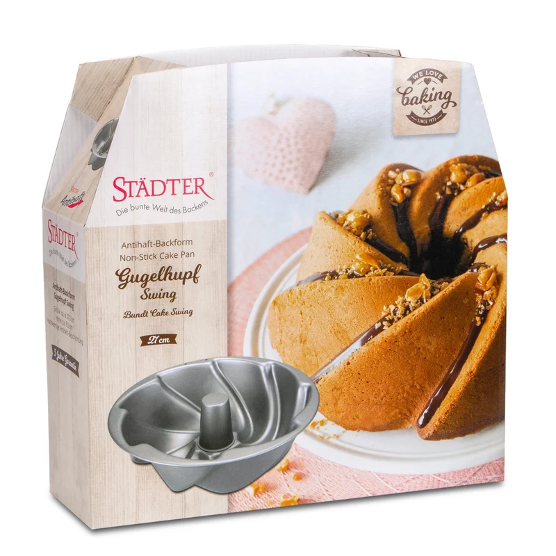 Städter 'we love baking Kranzform ø 27 cm / H 9,3 cm'