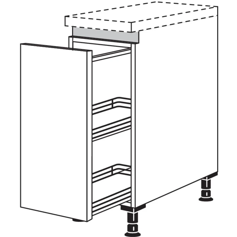 nobilia Auszugschrank NUAM20 20 cm