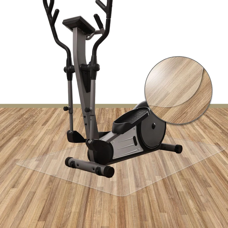 Unterlage für Fitnessgeräte - Bodenschutzmatte 120x150 cm Hartboden