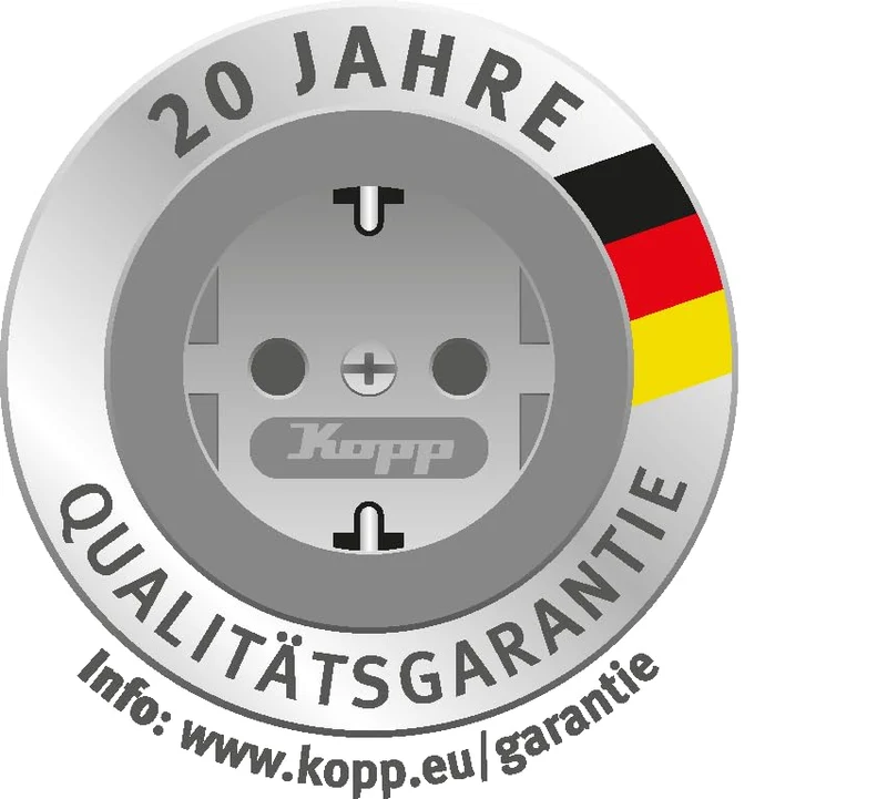 Kopp 127485014 UNOversal 3-Fach Steckdosenleiste erhöhter Berührungsschutz, Zuleitung 3m, Farbe: arktisweiß