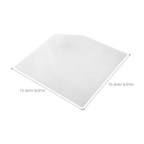 HEMOTON 20 Stück Transparente Pvc Selbstklebende Tasche für Notizbücher und Journale mit Glatter Oberfläche für Büroorganisation und Schnellen Zugriff mit Einer Hand