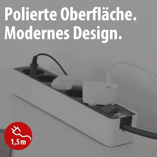 Brennenstuhl Ecolor Steckdosenleiste 5-Fach
