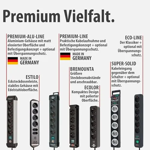 Brennenstuhl Ecolor Steckdosenleiste 5-Fach