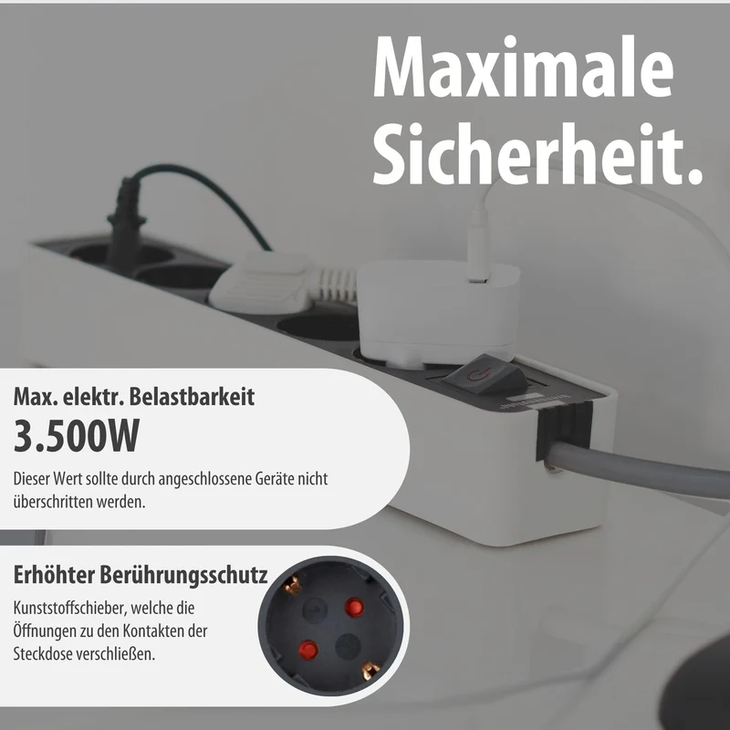 Brennenstuhl Ecolor Steckdosenleiste 5-Fach